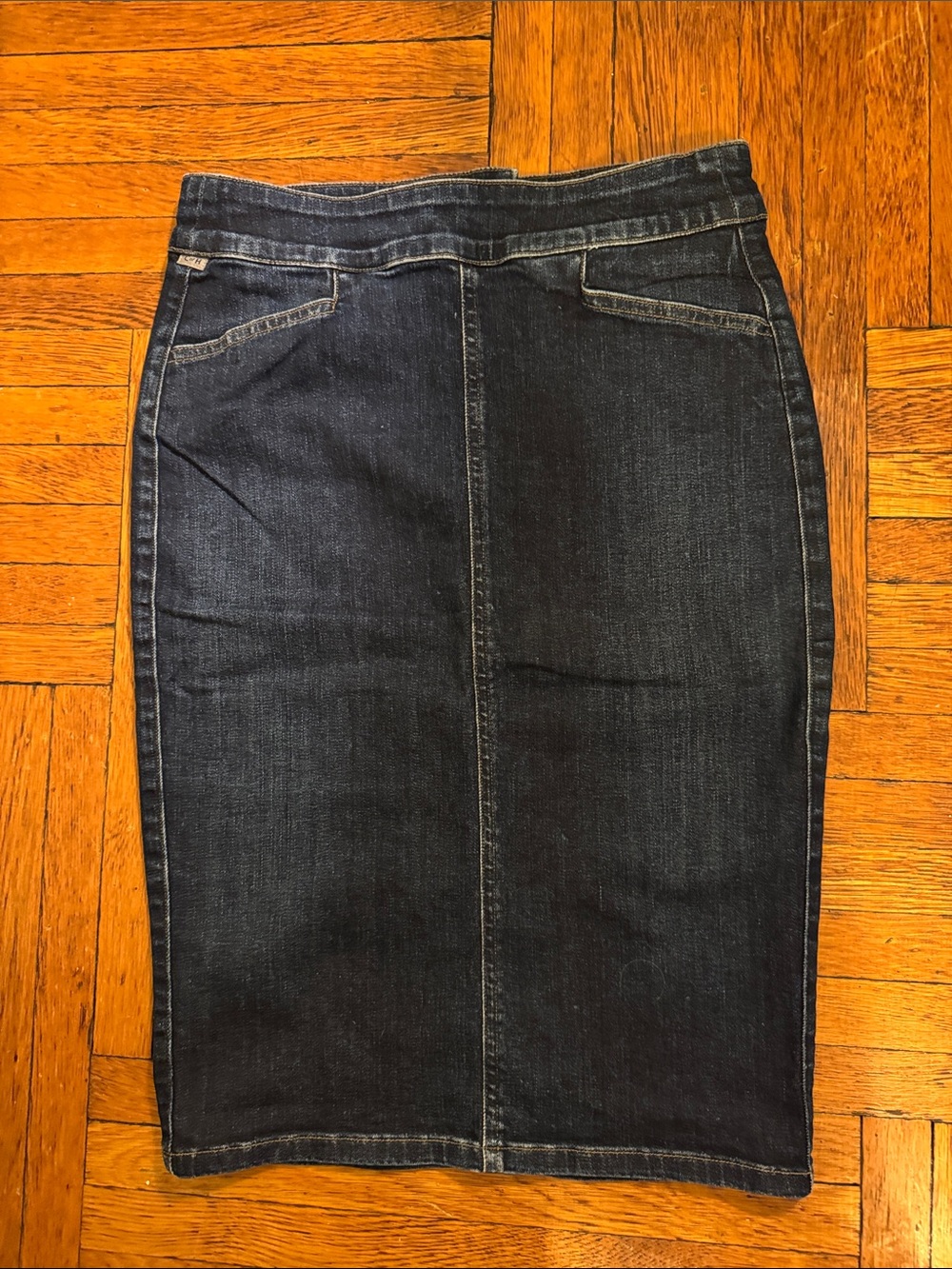 Citizens Of Humanity Dark Indigo Denim Pencil Skirt